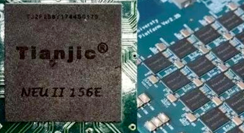 6. Tianjic là một robot thông minh được phát triển bởi các nhà khoa học Trung Quốc, nổi bật với khả năng thực hiện nhiều nhiệm vụ cùng một lúc. Được trang bị một bộ vi xử lý lai (hybrid chip), Tianjic có khả năng xử lý nhiều mô hình tính toán khác nhau, từ học máy đến điều khiển tự động. Trong một thí nghiệm đáng chú ý, Tianjic đã được sử dụng để lái xe đạp một cách tự động, né tránh chướng ngại vật và giữ thăng bằng. Khả năng đa nhiệm của Tianjic cho thấy tiềm năng phát triển của AI trong các ứng dụng phức tạp.(Ảnh:INDIAai)