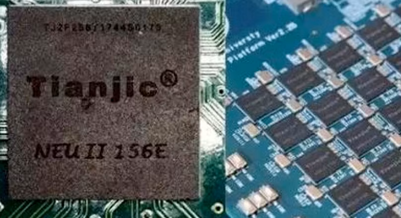 6. Tianjic là một robot thông minh được phát triển bởi các nhà khoa học Trung Quốc, nổi bật với khả năng thực hiện nhiều nhiệm vụ cùng một lúc. Được trang bị một bộ vi xử lý lai (hybrid chip), Tianjic có khả năng xử lý nhiều mô hình tính toán khác nhau, từ học máy đến điều khiển tự động. Trong một thí nghiệm đáng chú ý, Tianjic đã được sử dụng để lái xe đạp một cách tự động, né tránh chướng ngại vật và giữ thăng bằng. Khả năng đa nhiệm của Tianjic cho thấy tiềm năng phát triển của AI trong các ứng dụng phức tạp.(Ảnh:INDIAai)