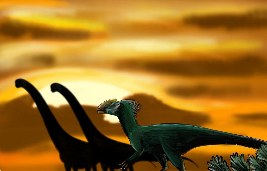 Phát hiện này cho thấy loài khủng long này có thể đã xuất hiện ở châu Á trước khi lan rộng sang Bắc Mỹ.(Ảnh: Reddit)