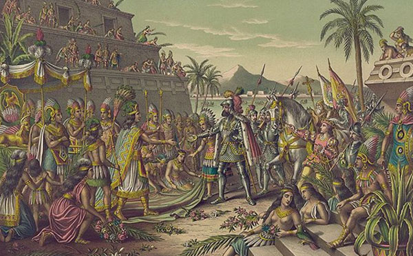 1. Kho báu của Montezuma: Khi Hernán Cortés chinh phục đế chế Aztec vào thế kỷ 16, hoàng đế Montezuma II đã tích lũy một lượng lớn vàng bạc và châu báu. Tuy nhiên, sau khi Montezuma bị bắt và giết, kho báu này đã biến mất một cách bí ẩn. (Ảnh: Ancient Origins) 