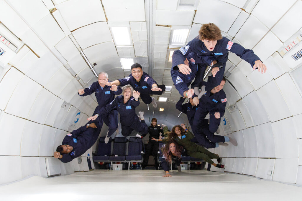 Mục đích của bài kiểm tra này là đánh giá khả năng của các phi hành gia trong việc thích nghi với môi trường không trọng lực và thực hiện công việc một cách hiệu quả trong điều kiện khắc nghiệt này. (Ảnh: Zero-G)