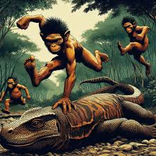 Homo floresiensis chủ yếu săn bắt các loài động vật nhỏ và thu thập thực vật để sinh tồn. Họ sử dụng các công cụ đá để săn bắt và chế biến thức ăn. Các công cụ này bao gồm dao, rìu và các dụng cụ cắt gọt khác, cho thấy họ có kỹ năng chế tạo và sử dụng công cụ khá phát triển. (Ảnh: Medium)