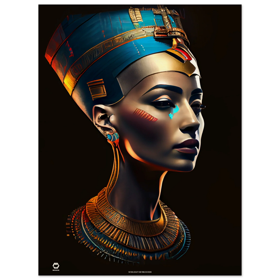Các bức tượng và hình ảnh của Nefertiti, đặc biệt là bức tượng bán thân nổi tiếng, đã trở thành biểu tượng của sự quyến rũ và quyền lực.(Ảnh: woodin)