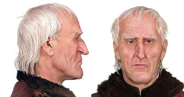 7. Nicolaus Copernicus: Thi thể của ông được tìm thấy trong một nhà thờ ở Ba Lan. Cảnh sát xác nhận danh tính bằng cách kết hợp ADN với sợi tóc còn sót lại trong một cuốn sách. Bức chân dung 3D cho thấy Copernicus có mũi bị vỡ và vết sẹo trên mắt trái, trông khá giống diễn viên James Cromwell.(Ảnh: prensaescuela)