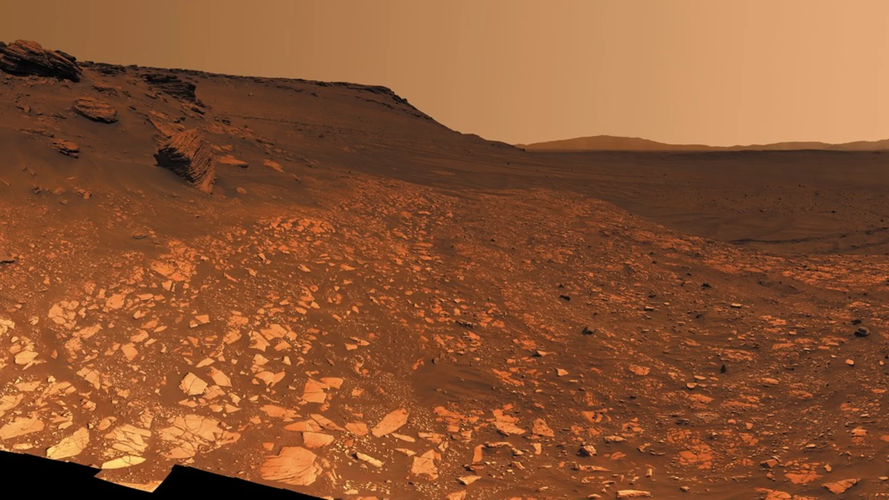 Những nghiên cứu gần đây cho thấy các vi sinh vật có thể đã phát triển mạnh dưới bề mặt Sao Hỏa khi hành tinh này còn ấm áp và ẩm ướt hơn hiện nay. (Ảnh:Scientific American)