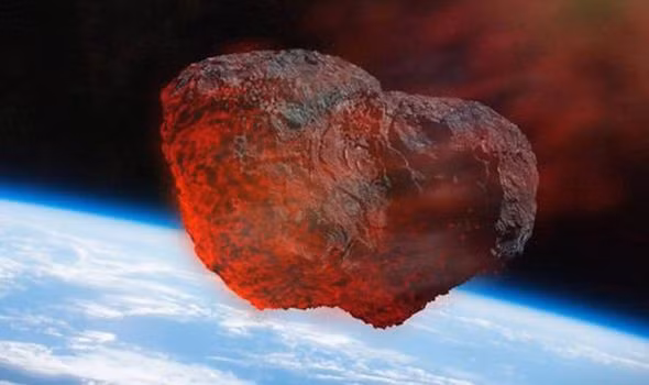 5. 2000 SG344: 2000 SG344 là một tiểu hành tinh có kích thước nhỏ hơn so với những tiểu hành tinh khác trong danh sách này, với đường kính khoảng 50 mét. Tuy nhiên, điều đáng lo ngại là nó có quỹ đạo gần Trái đất và có thể va chạm vào khoảng năm 2071. Mặc dù kích thước của nó không đủ lớn để gây ra thảm họa toàn cầu, nhưng nó có thể gây ra thiệt hại đáng kể nếu va chạm với khu vực đông dân cư.(Ảnh: Daily Express)