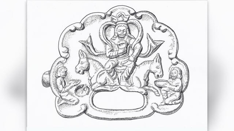 Các nhà khảo cổ chưa xác định được liệu những chiếc khóa này có phải do hoàng tử đeo hay do các phụ tá của ông đặt trong lễ hỏa táng như một phần của nghi lễ thiêng liêng. (Ảnh: Yahoo)