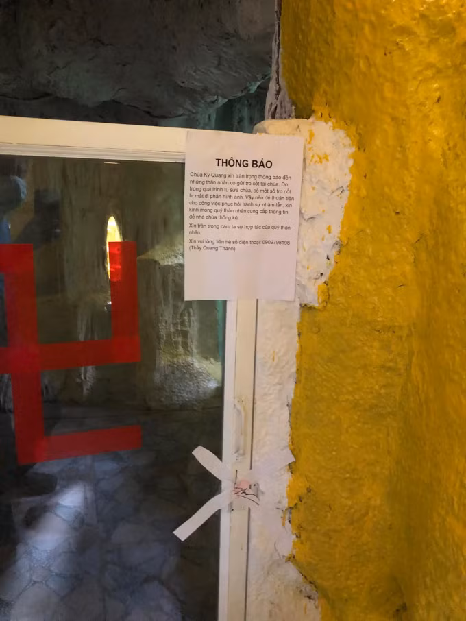 Tu hom nay 9/9, Chua Ky Quang 2 mo cua ham cot de nguoi dan doi chung di anh-Hinh-2