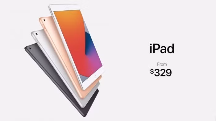 iPad Air được thiết kế lại. Nó trông giống như một chiếc iPad Pro 11 inch, với nhiều tùy chọn màu sắc. iPad Air mới sử dụng màn hình retina lỏng 10,9 inch với độ phân giải 2360 x 1650. Toàn bộ quá trình cán màng, chúc màu True Tone, được bổ sung lớp phủ chống phản chiếu.