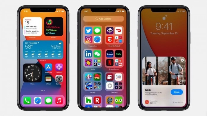 iOS 14 sẽ ra mắt vào ngày mai - sớm hơn iPhone, iPadOS 14 và watchOS 7 cũng sẽ được tung ra vào ngày mai. Dòng chữ "Quay phim an toàn và lành mạnh" vẫn được đính kèm ở cuối chương trình phát sóng trực tiếp