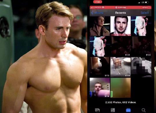 Lo anh nhay cam, tu khoa Chris Evans dung top Twitter the gioi