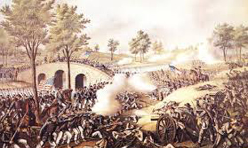Do cố thủ trên cầu nên mặc dù sở hữu quân số gấp 30 lần quân miền Nam nhưng đến cuối cùng Tướng Ambrose Burnside đã mất thời gian để đối phương có thời gian chờ quân tiếp viện và đánh trả.