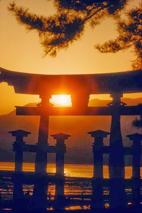 Vẻ đẹp bình dị đến nao lòng trên miền sông nước Nhật Bản.