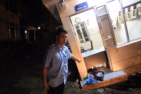 Anh Đặng Hồng Quân kể lại sự việc.