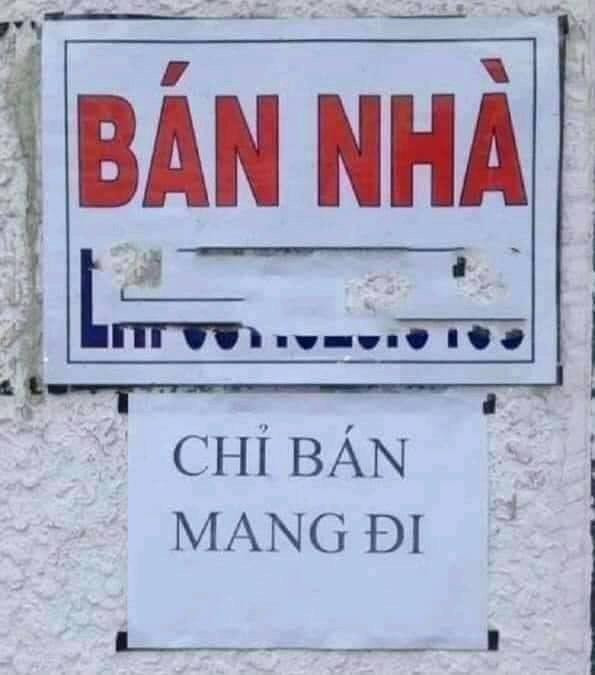 Một pha bán nhà theo phong cách mùa dịch hơi cồng kềnh.