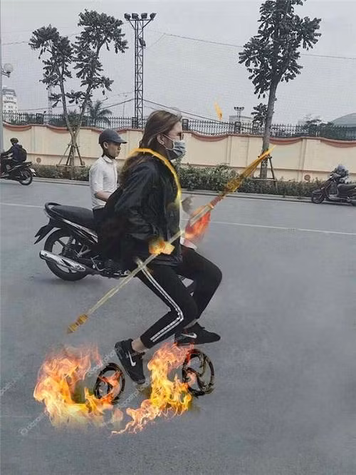 Cư dân mạng thật xứng đáng là những người "photoshop lành nghề" khi sáng tạo ra được hàng loạt ý tưởng khác nhau chỉ từ một bức ảnh. Ảnh: Tổng hợp