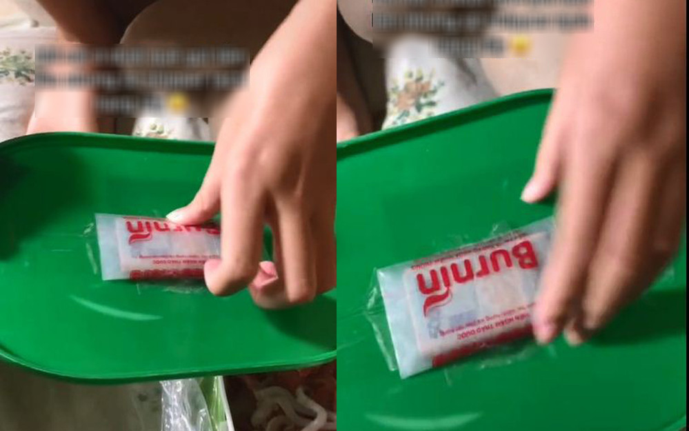 Đoạn clip vừa được đăng tải đã thu hút hơn 63.000 lượt thích từ dân mạng. Theo chia sẻ của cô gái, vì sợ bị shipper rạch ra lấy tiền nên bà nội mới phải làm cách đó.