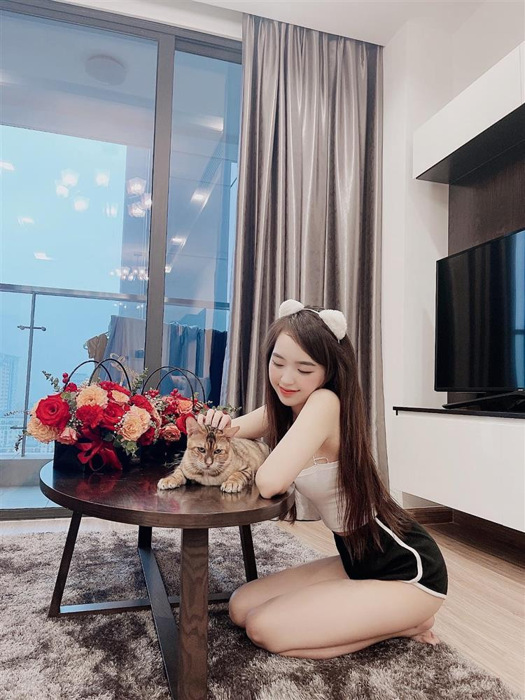 Mỗi bài đăng của gái xinh Hà thành đều nhận được lượt tương tác rất tốt.