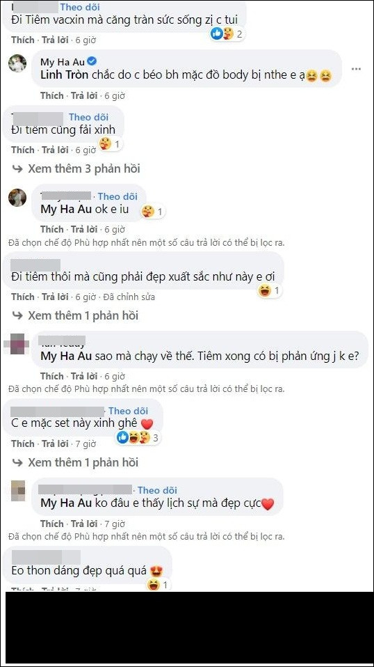 Đứng trước mọi hoài nghi của cư dân mạng, nữ giảng viên xinh đẹp giải thích: "Chắc do chị béo nên bây giờ mặc đồ body bị như thế". Ảnh: Chụp màn hình