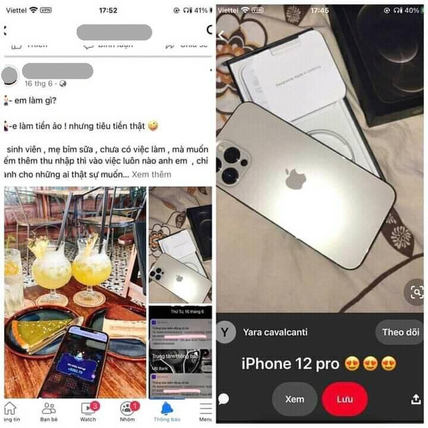 G.T.H. còn chăm chỉ thả dáng trên ô tô cùng với túi hiệu đắt đỏ, quần áo sang chảnh, điện thoại đắt tiền,...