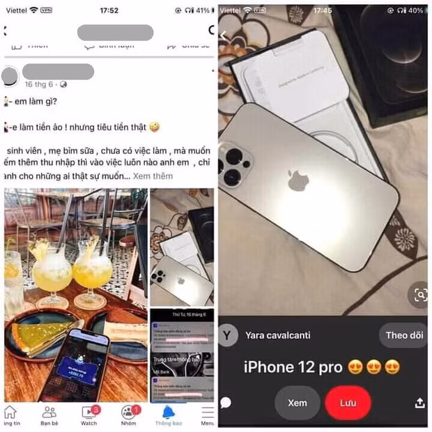 G.T.H. còn chăm chỉ thả dáng trên ô tô cùng với túi hiệu đắt đỏ, quần áo sang chảnh, điện thoại đắt tiền,...