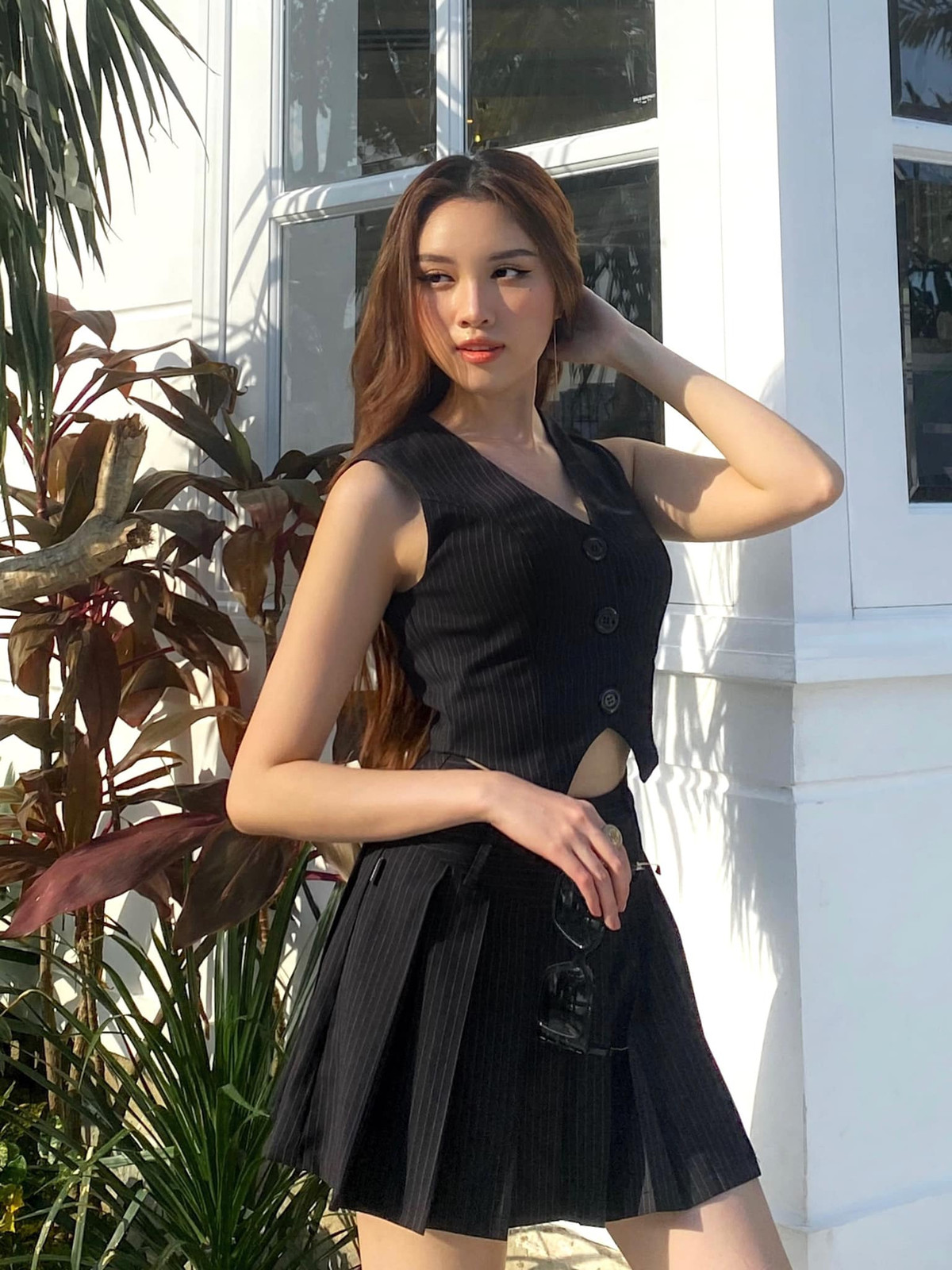 Ở ngoài đời, Thanh Thanh Huyền đã thực sự gây ấn tượng với ngoại hình xuất sắc của mình.