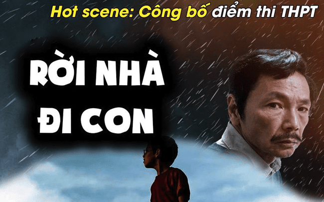 Tiếp tục là một poster khá hấp dẫn trong bộ phim "Rời nhà đi con" dành riêng cho các sĩ tử 2k3. Ảnh: Facebook