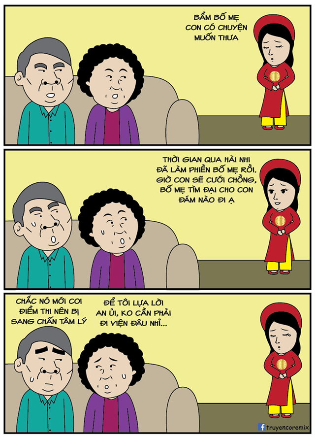 Bên cạnh niềm vui của những người đạt điểm cao sẽ là nỗi buồn của không ít sĩ từ có điểm thấp, hoặc thậm chí không đủ điểm để đạt tốt nghiệp THPT. Ảnh: Truyện coremix