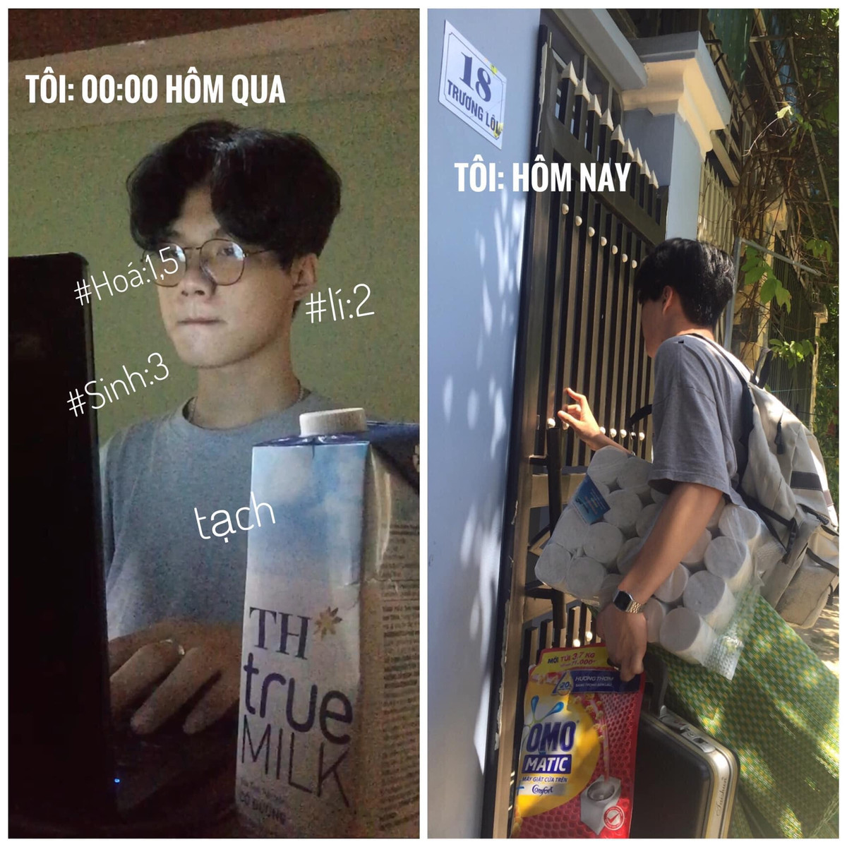 Hình ảnh "Rời nhà đi con", chứ không phải "Về nhà đi con" của một thí sinh sau khi biết điểm. Ảnh: Vinh Anh