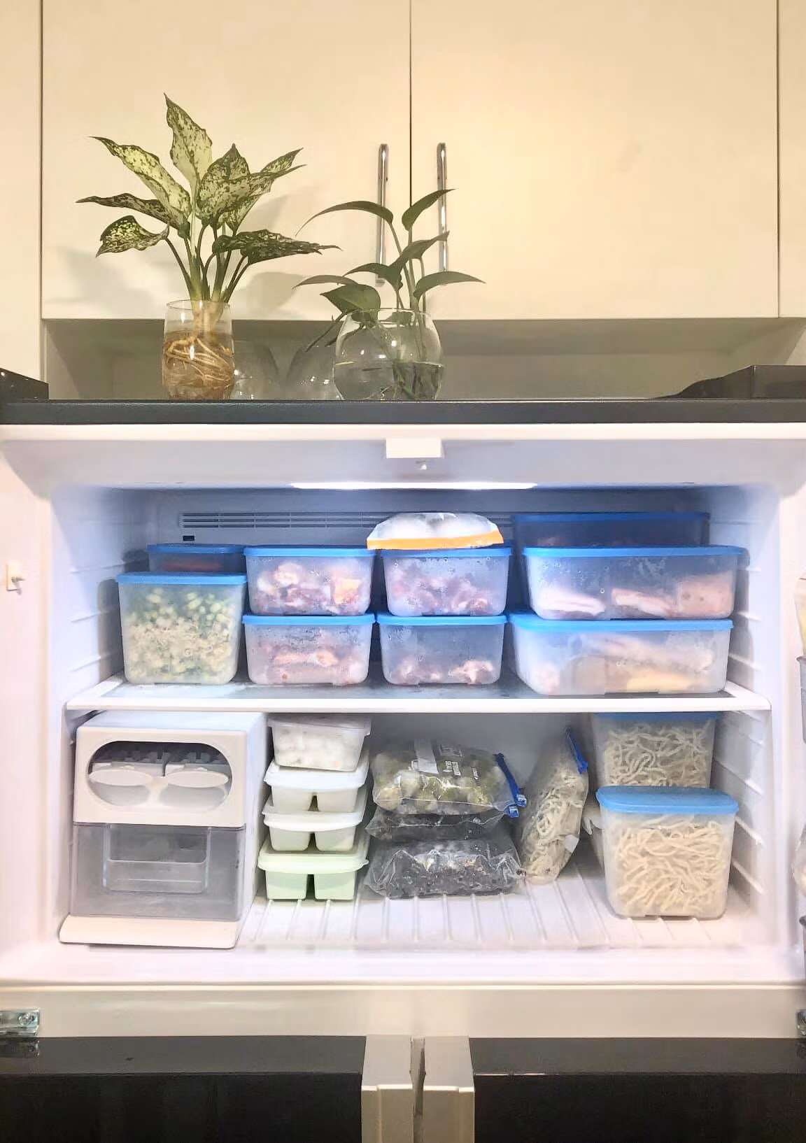 Netizen thi nhau khoe tủ lạnh mùa dịch. Trào lưu này nhanh chóng được nhiều người hưởng ứng và tham gia. Ảnh: Facebook