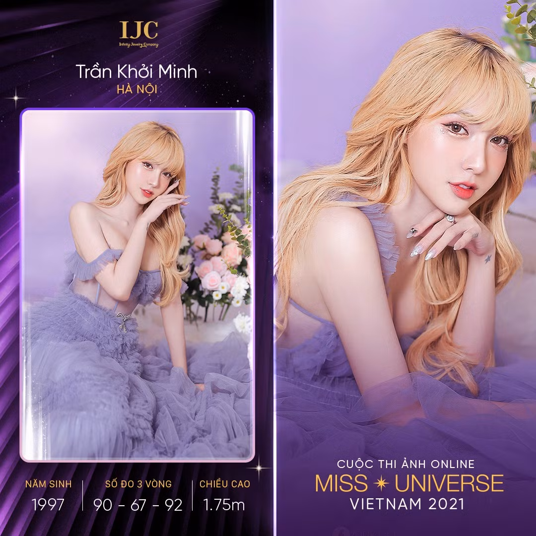 Mới đây trên fanpage của cuộc thi Hoa Hậu Hoàn Vũ Việt Nam 2021 netizen đặc biệt chú ý đến một người đẹp chuyển giới khi sở hữu nhan sắc ngọt ngào đầy ấn tượng.