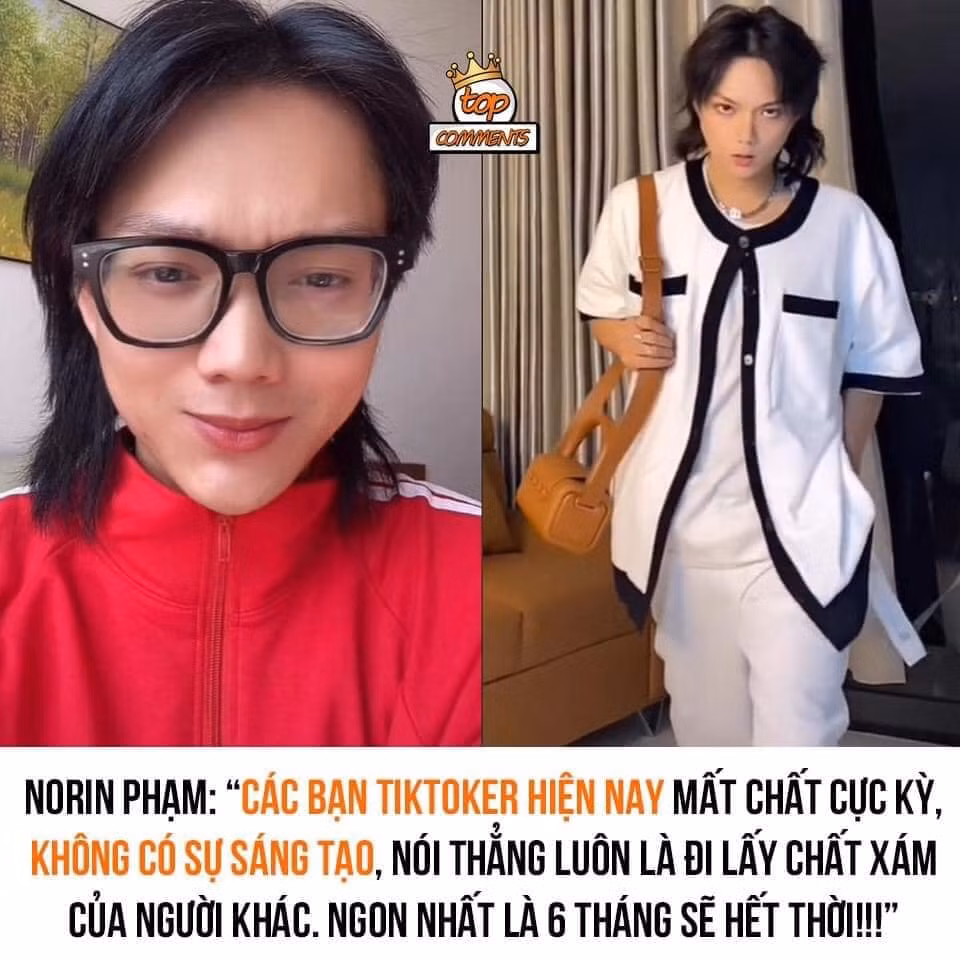 Mới đây nhất, Phạm Thoại có một số chia sẻ gây tranh cãi về giới TikToker hiện nay. Cụ thể, chàng trai quê Hải Phòng cho biết TikToker hiện nay mất chất , không có sự sáng tạo, không biết làm nội dung, lấy lại chất xám của người khác.