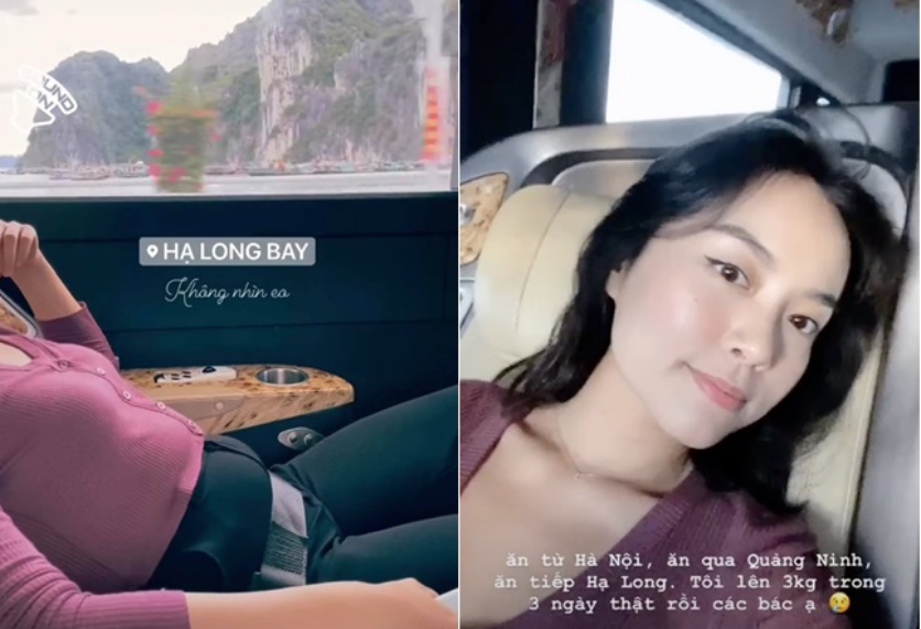 Bên ngoài trông đạo mạo nghiêm túc là thế nhưng với bạn gái, Quang Đạt chính là kiểu bồ có đam mê bất tận trong việc "nói xấu" và "bóc phốt" bạn gái mọi lúc mọi nơi.