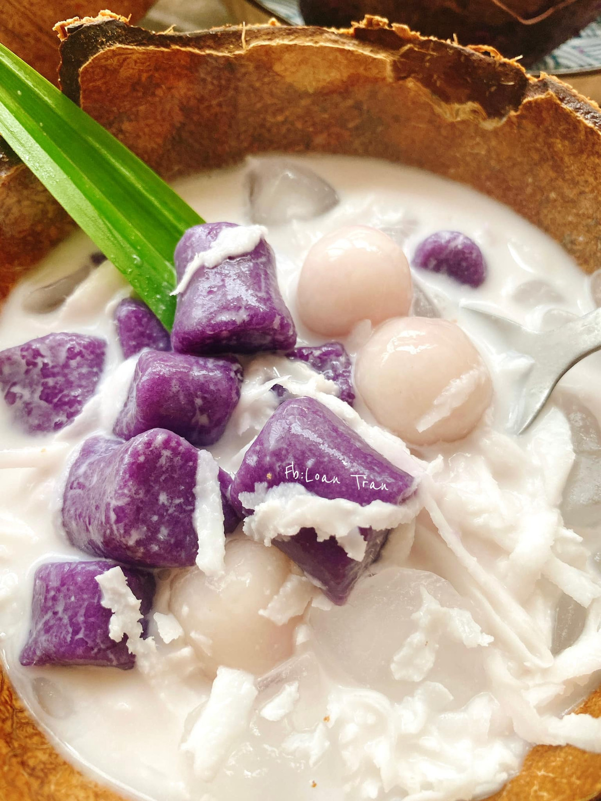 Chè khoai lang tím dẻo xua tan sự nóng bức của mùa hè.