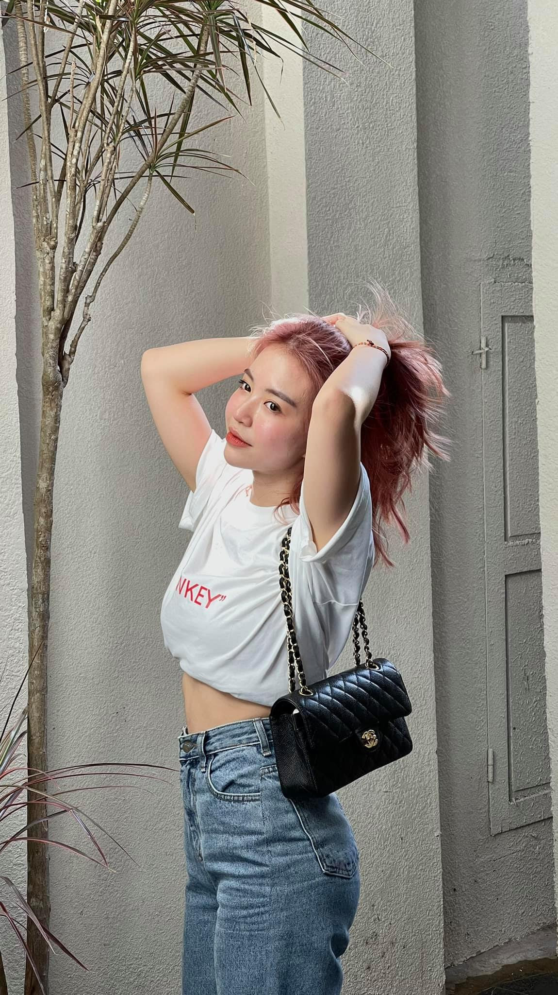 Cô nằm trong "bộ ba sát thủ" bao gồm 3 hot girl nổi tiếng một thời là Quỳnh Anh Shyn, An Japan và Mẫn Tiên. Ảnh: IGNV