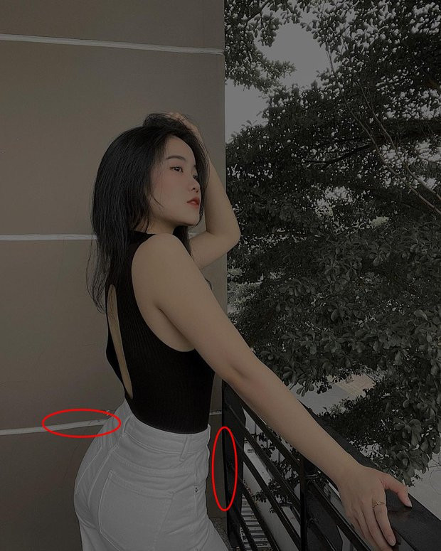 Nhiều người cho rằng cô nàng đã nhờ cậy đến photoshop để có bức ảnh xịn hơn sau khi phát hiện những điểm sai sai trong ảnh.