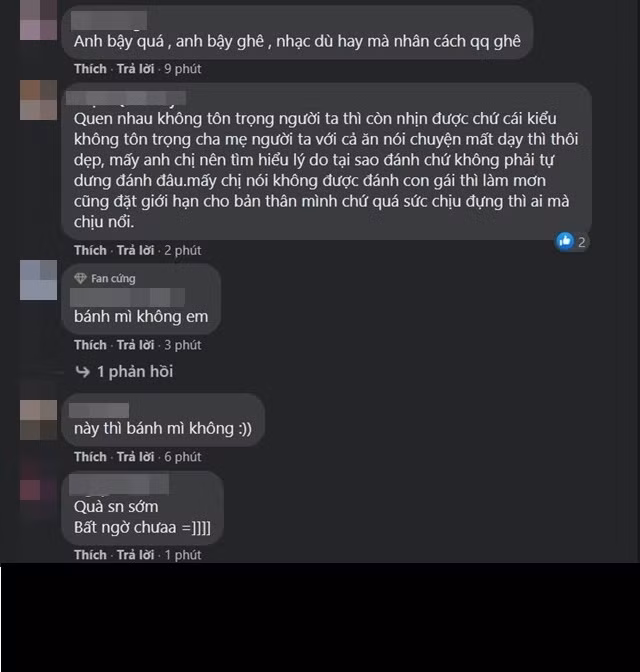 Những lời công kích, yêu cầu ra mặt xin lỗi tràn ngập khắp nơi. Một lần nữa nam ca sĩ trở thành tâm điểm chỉ trích của CĐM.