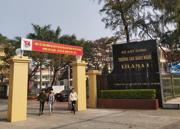 Truong Cao dang nghe LILAMA 1 dao tao khong hon 600 hoc vien