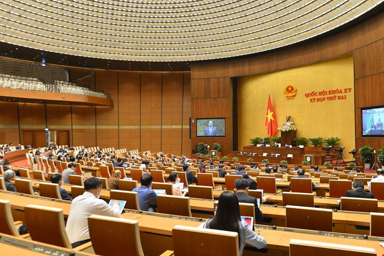 Chuong trinh lam viec cua ky hop thu 2 Quoc hoi khoa XV ngay 28/10