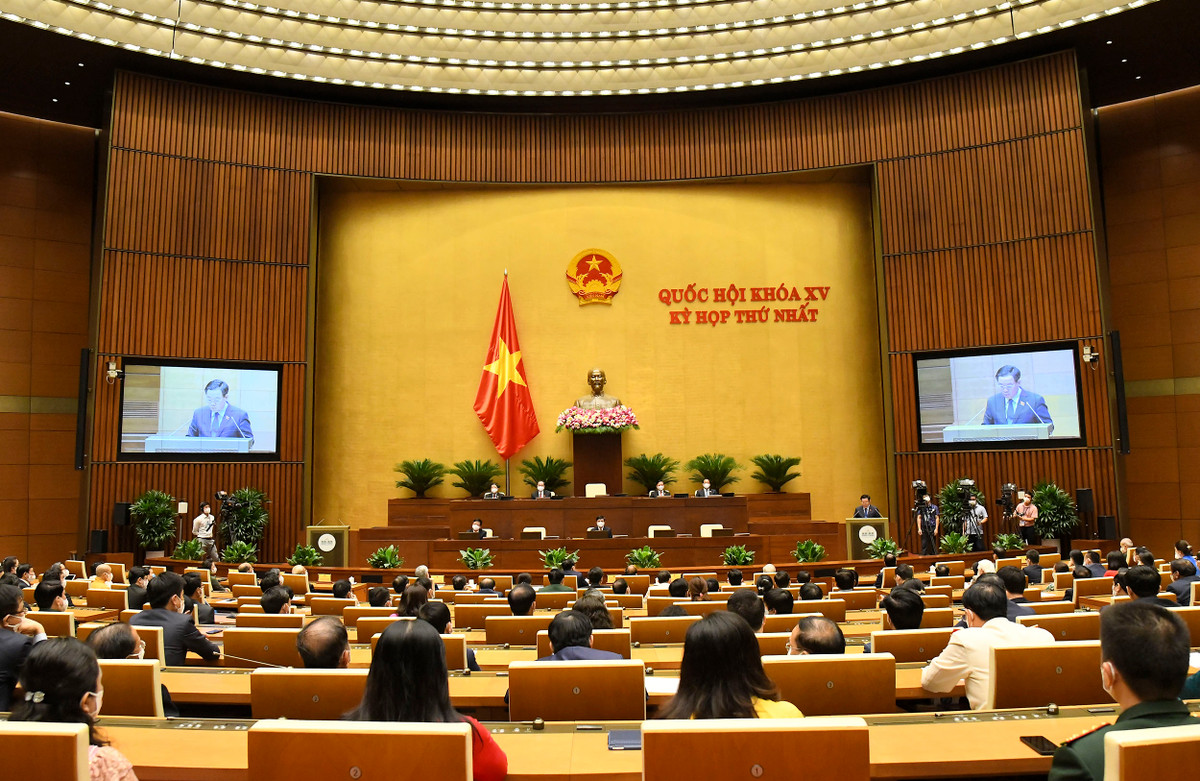 Hom nay khai mac ky hop thu 2 Quoc hoi khoa XV