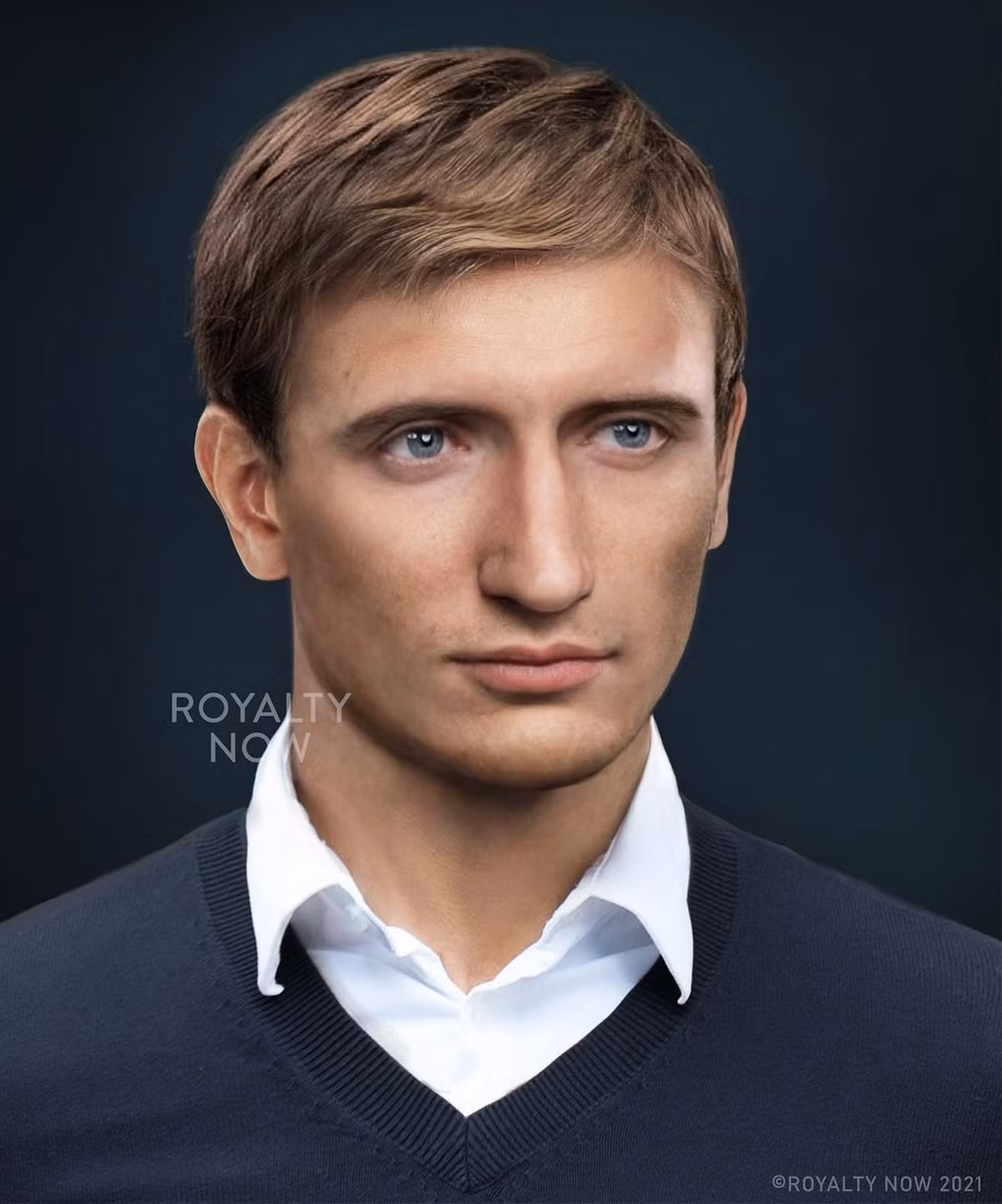 Hình ảnh phục dựng chân dung hoàng đế Augustus khiến mọi người bất ngờ, trầm trồ bởi ông hoàng này có gương mặt điển trai, mũi cao, đôi mắt màu xanh quyến rũ.