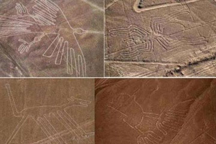 Qua kiểm tra niên đại, các chuyên gia xác định những hình vẽ bí ẩn ở cao nguyên Nazca được tạo ra vào khoảng năm 200 - 700 sau Công nguyên. Một quan điểm cho rằng, những hình vẽ bí ẩn này do nền văn minh Nazca tạo ra với mục đích thực hiện các nghi lễ hay dự đoán thiên văn.