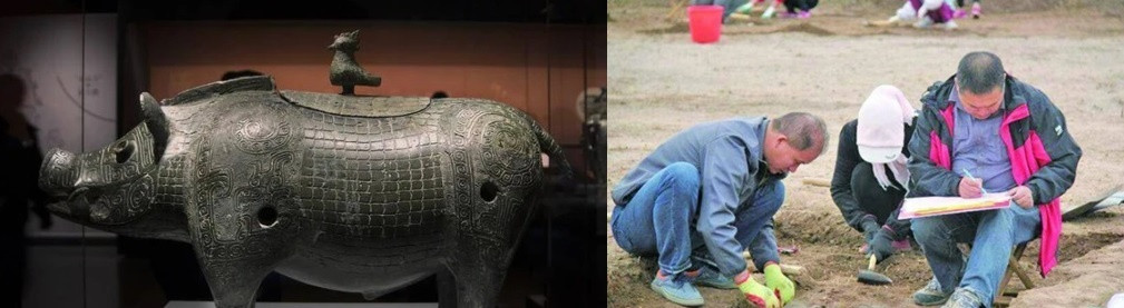 Sau khi được giải thích về nguồn gốc và ý nghĩa của hiện vật hình con lợn, ông Chu đã bàn giao cổ vật cho cơ quan chức năng. Hiện bảo vật này được trưng bày tại Bảo tàng tỉnh Hồ Nam.