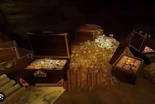 Theo các chuyên gia khảo cổ, những chiếc hố trên là do kẻ trộm mộ dùng thuốc nổ tạo ra khi tìm kiếm lăng mộ cổ bên dưới để đánh cắp bảo vật. Nhằm bảo đảm sự nguyên vẹn của lăng mộ, họ nhanh chóng yêu cầu giới chức trách phong tỏa cả ngọn núi.