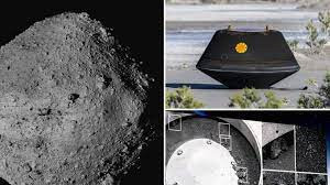 Mới đây, NASA thông báo kết quả kiểm tra đầu tiên đối với mẫu vật đá vụn nặng 100 - 250 g lấy từ bề mặt của tiểu hành tinh Bennu có chứa nước và carbon.