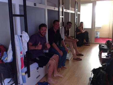 Một phòng ngủ dorm tại Hà Nội.