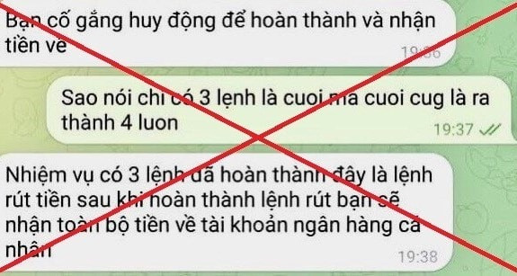 Tài khoản “bay màu” hàng chục triệu đồng vì “làm nhiệm vụ online” - Hình 2 Tai khoan “bay mau” hang chuc trieu dong vi “lam nhiem vu online”-Hinh-2