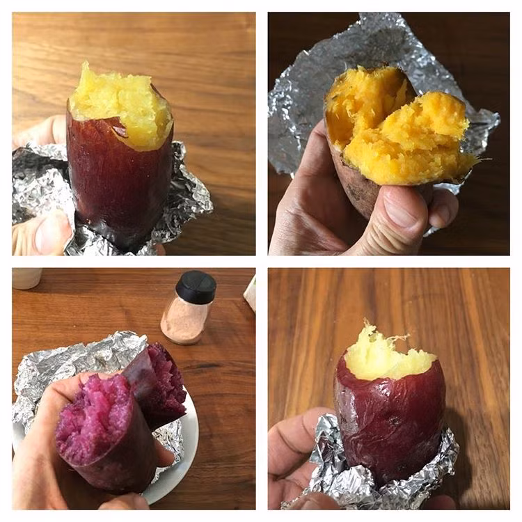 Bạn có thể dễ dàng bắt gặp những chiếc xe đẩy bán khoai lang nướng có gắn lò than trên khắp mọi miền Nhật Bản. Ảnh: Hubjapan.