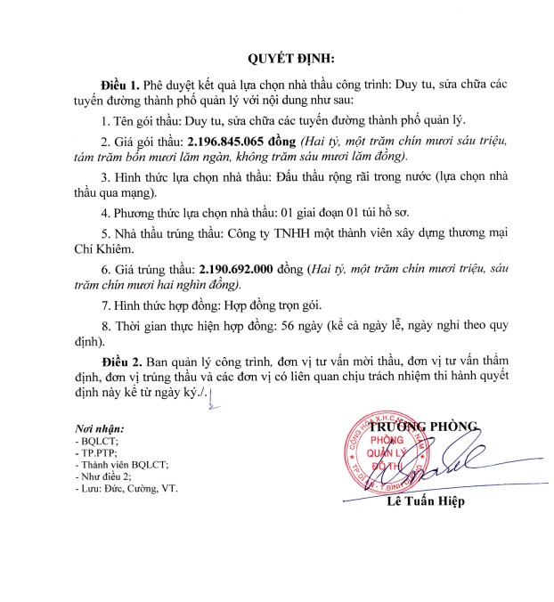 Bình Dương: 3 công ty cạnh tranh gói thầu 4,9 tỷ tại Dĩ An - Hình 3 Binh Duong: 3 cong ty canh tranh goi thau 4,9 ty tai Di An-Hinh-3