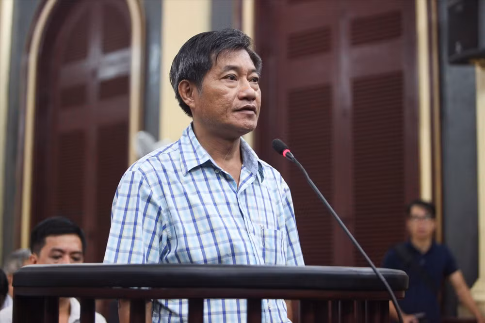 Bị cáo Phạm Anh Kiệt - Tổng giám đốc Công ty Dược Sapharco.